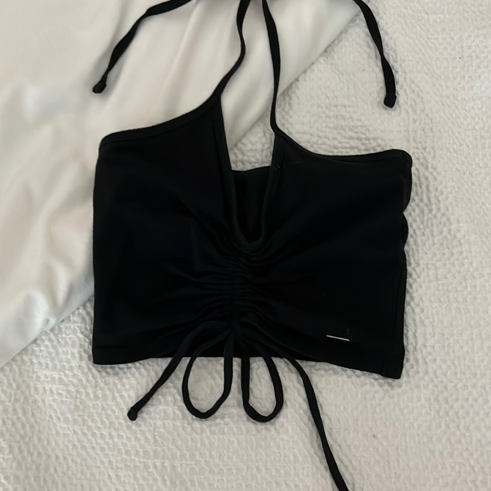 Hollister halter neck tank top